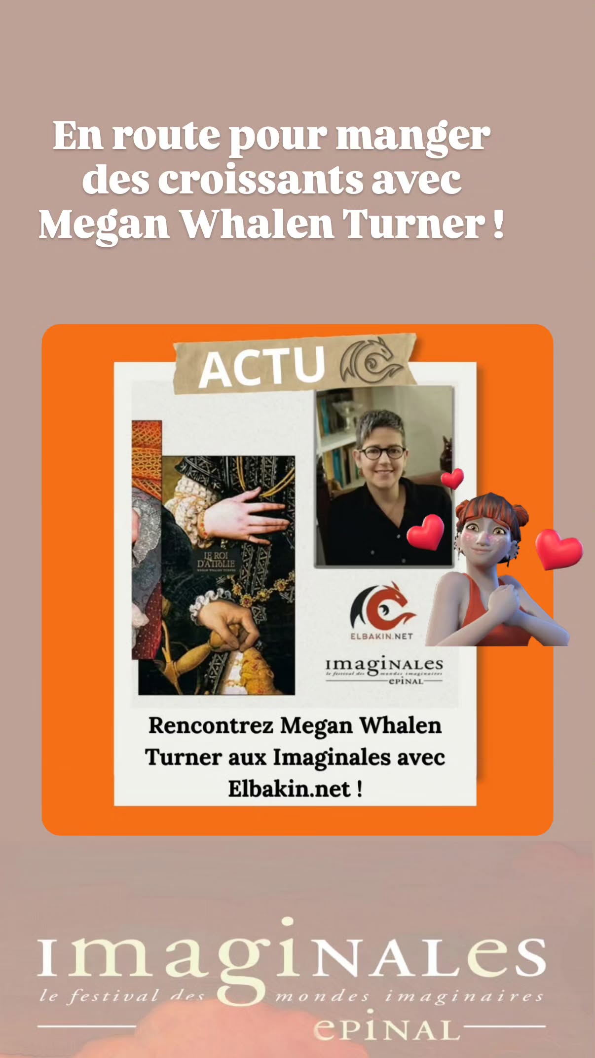 Photographie de Megan Whalen Turner et son roman